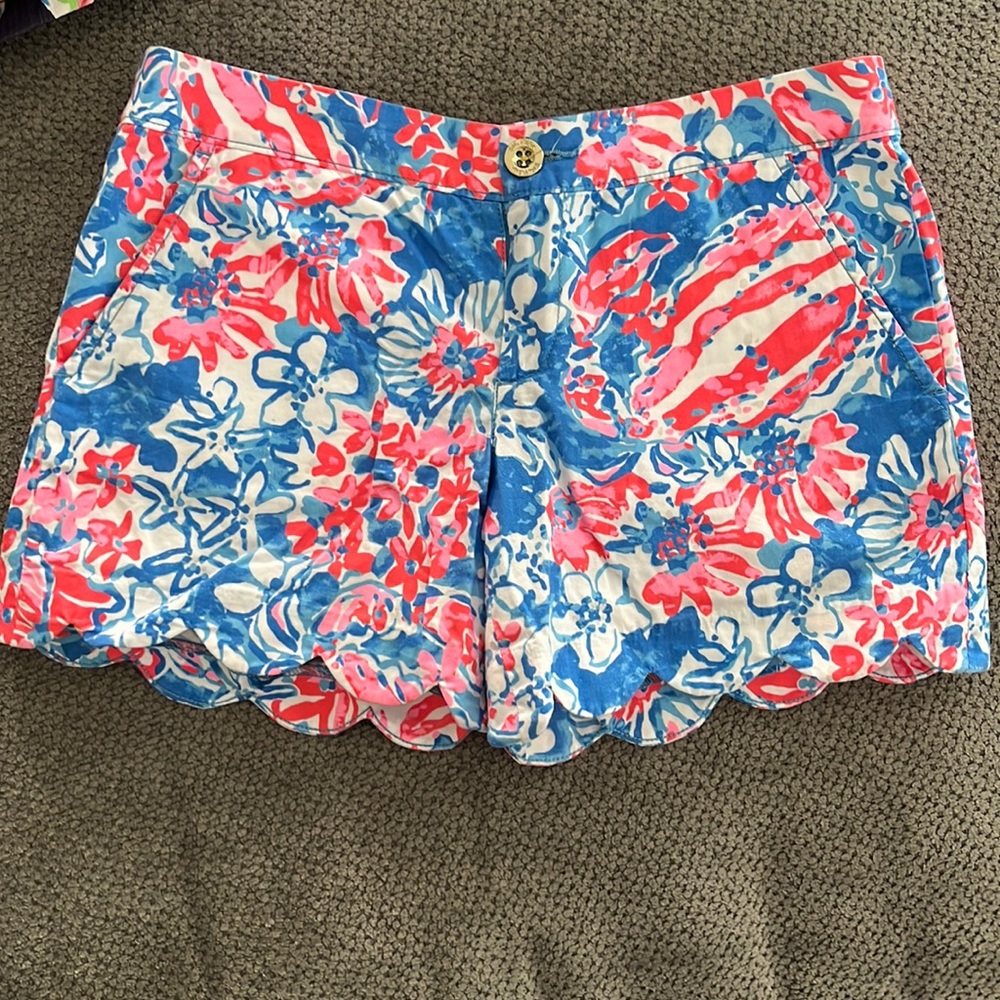 Lilly Pulitzer Buttercup shorts- Size 2